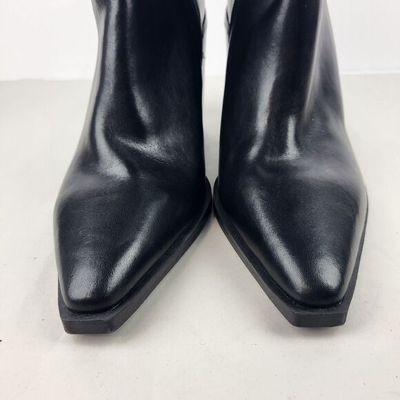 Steve Madden SILVEE Boot Bootie Pointed Toe Black - Picture 6 of 15